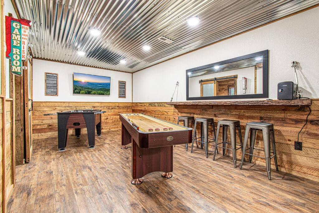 Cherry Log Summit Cabin By Bk Stays - Family Friendly - Playground - Game Room - Jacuzzi - Amazing Mountain Views Esterno foto