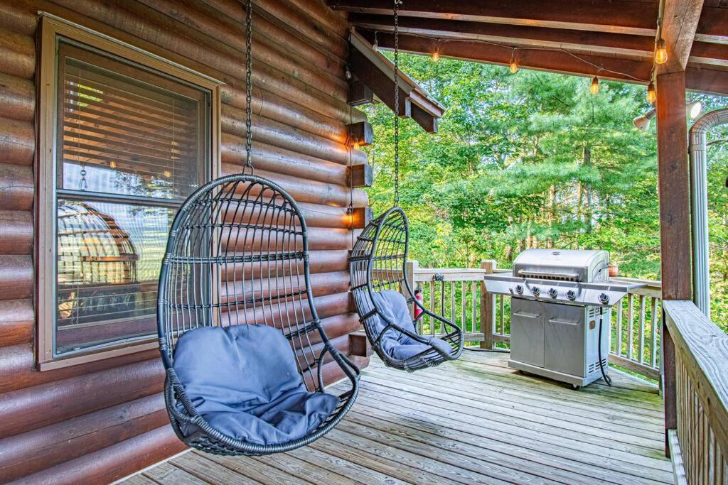 Cherry Log Summit Cabin By Bk Stays - Family Friendly - Playground - Game Room - Jacuzzi - Amazing Mountain Views Esterno foto