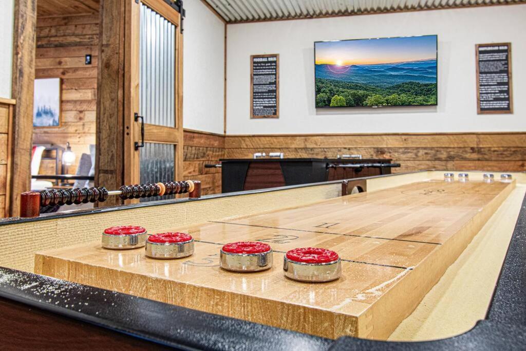 Cherry Log Summit Cabin By Bk Stays - Family Friendly - Playground - Game Room - Jacuzzi - Amazing Mountain Views Esterno foto
