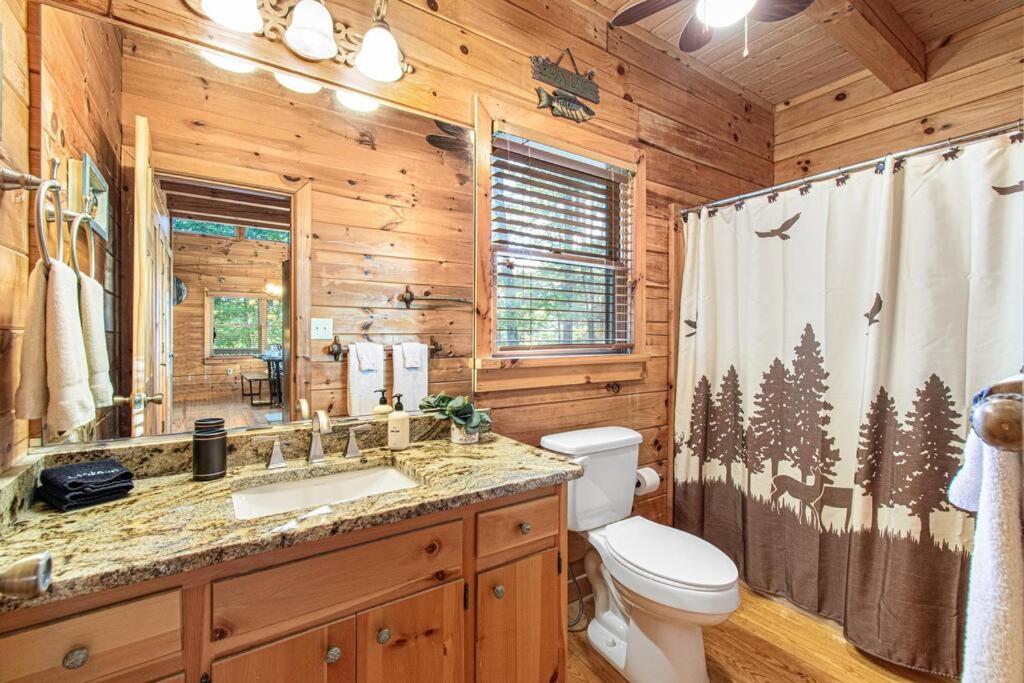 Cherry Log Summit Cabin By Bk Stays - Family Friendly - Playground - Game Room - Jacuzzi - Amazing Mountain Views Esterno foto